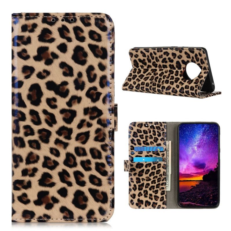 Lederhüllen Huawei Mate 40 Pro Leopard