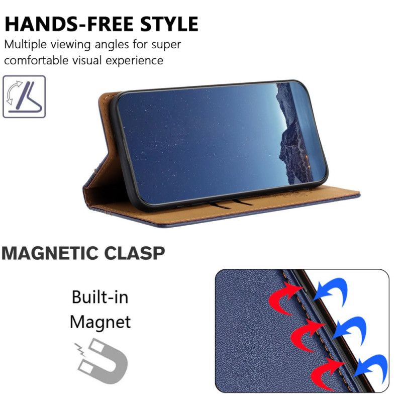 Flip Case Oppo Reno 14 5g Handyhülle Ziernähte