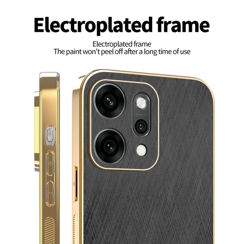 Hülle Oppo Reno 14 5g Handyhülle Seidenstruktur