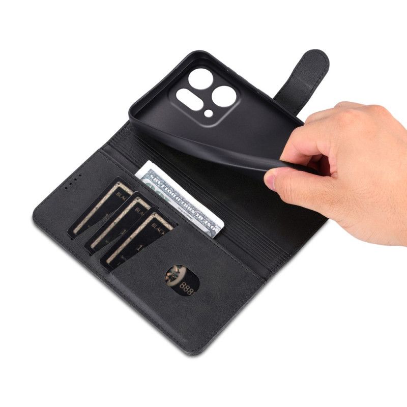 Lederhüllen Oppo Reno 14 5g Handyhülle Azns