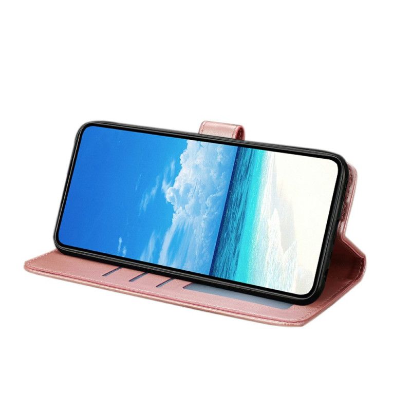 Lederhüllen Oppo Reno 14 5g Handyhülle Grafischer Schmetterling