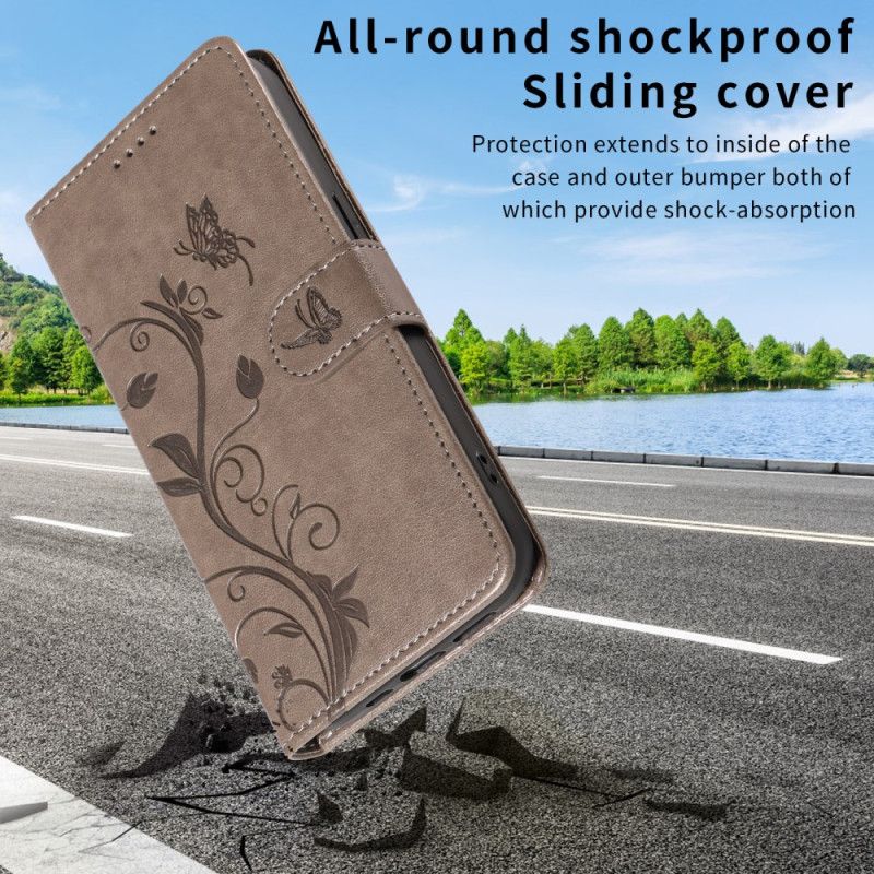 Lederhüllen Oppo Reno 14 5g Kleine Blumen