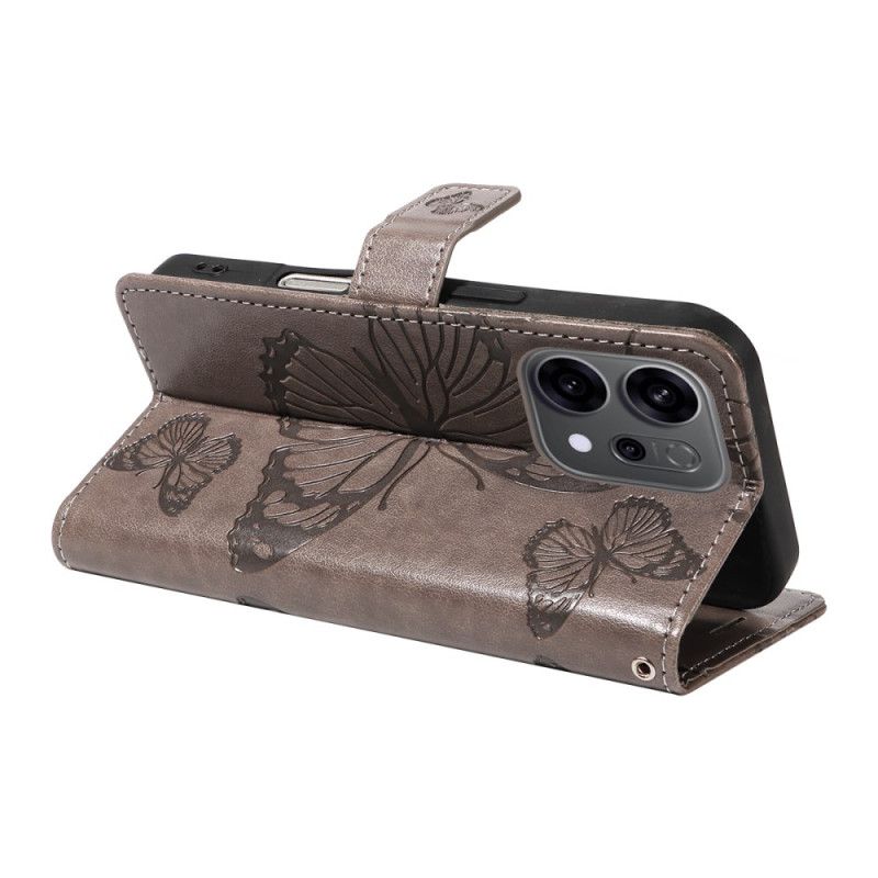 Lederhüllen Oppo Reno 14 5g Riesige Schmetterlinge