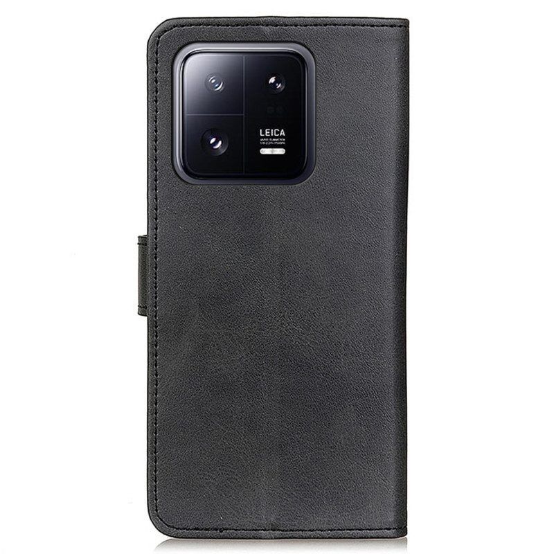 Flip Case Für Xiaomi 13 Pro Mattes Kunstleder