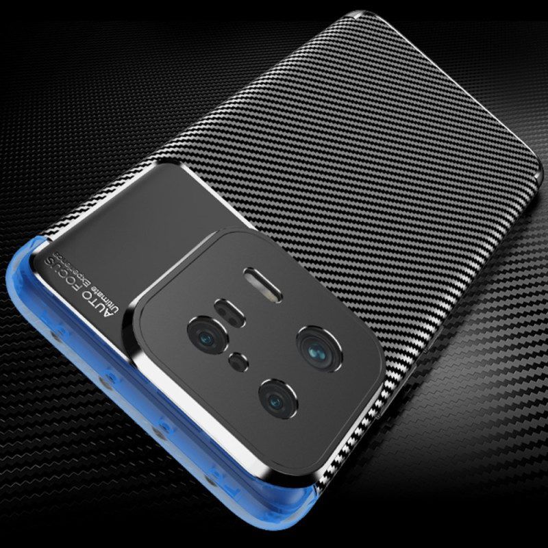 Handyhülle Für Xiaomi 13 Pro Flexible Kohlefaserstruktur