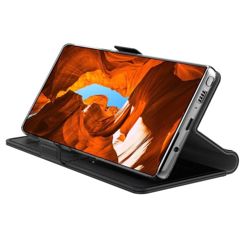 Lederhüllen Für Xiaomi 13 Pro Abnehmbarer Spiegel Und Kartenhalter