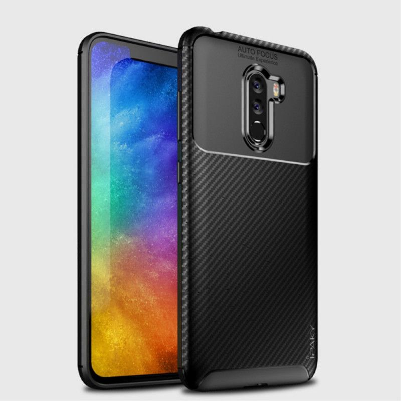 Hülle Für Xiaomi Pocophone F1 Schwarz Rutschfestes Ipaky