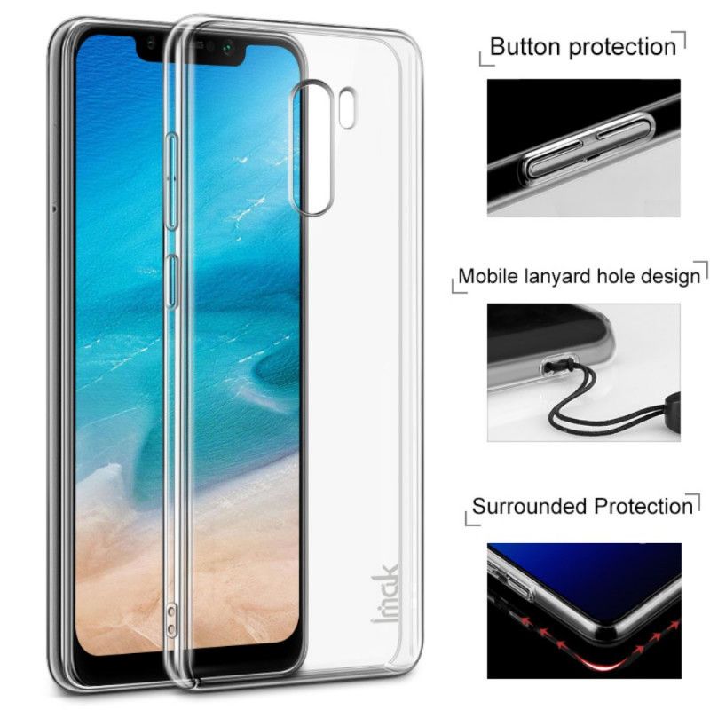 Hülle Für Xiaomi Pocophone F1 Transparentes Imak