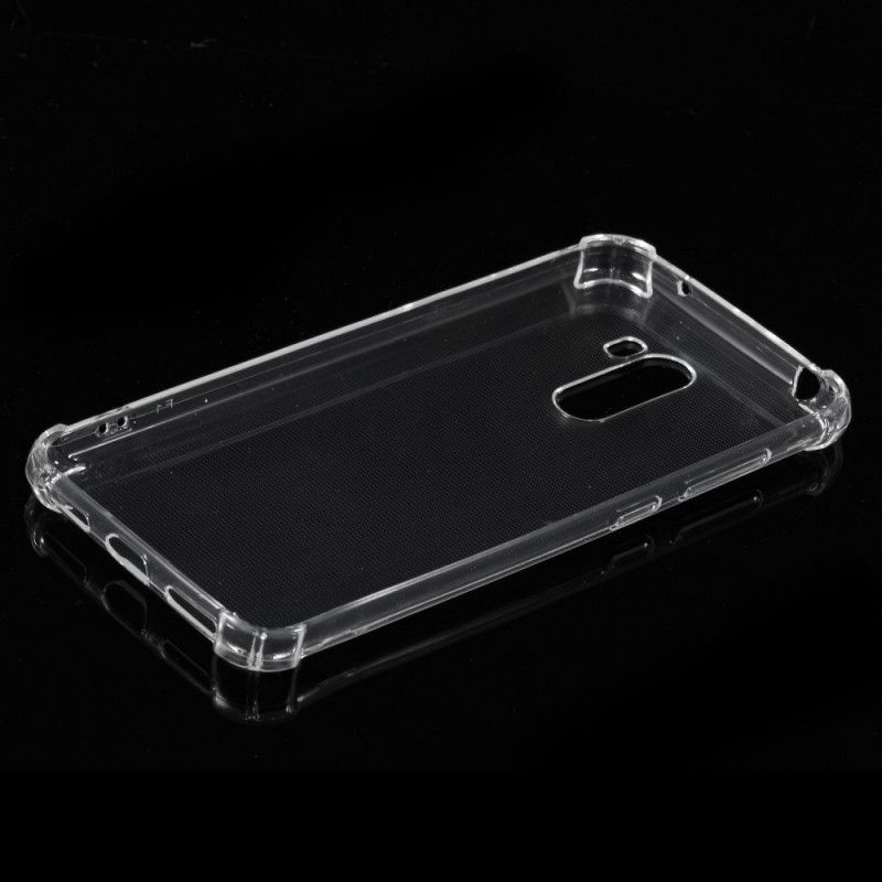 Hülle Xiaomi Pocophone F1 Handyhülle Transparente Verstärkte Ecken