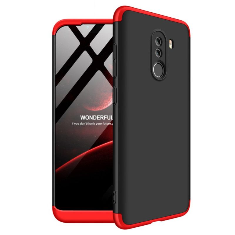 Hülle Xiaomi Pocophone F1 Schwarz Abnehmbares Gkk