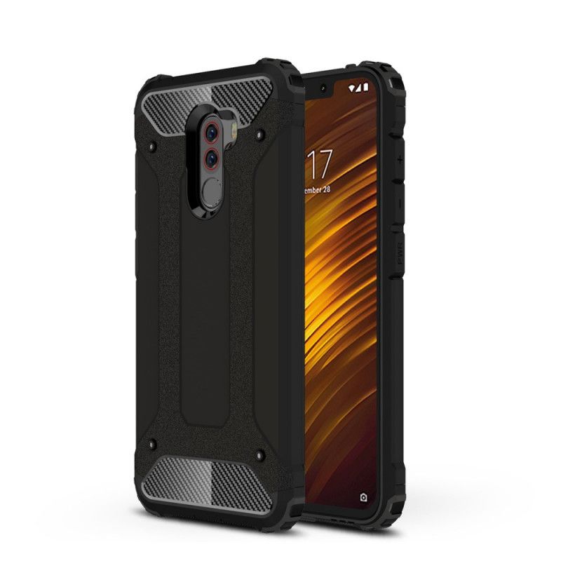 Hülle Xiaomi Pocophone F1 Schwarz Überlebender