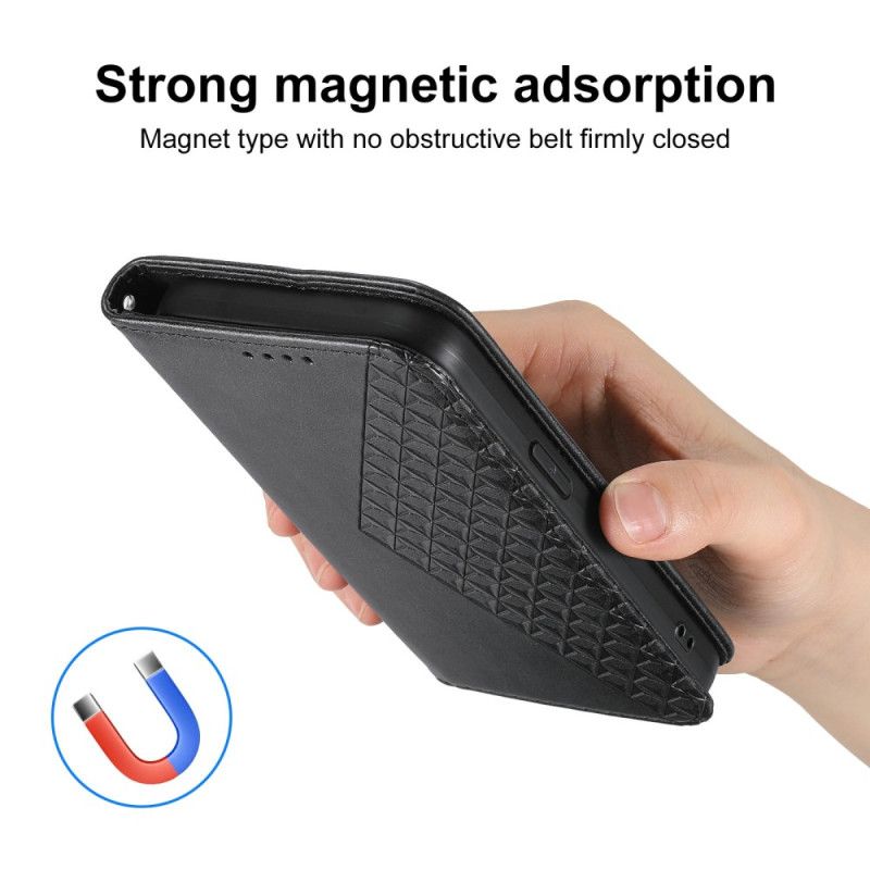 Flip Case Für Samsung Galaxy S26 Geprägte Geometrie