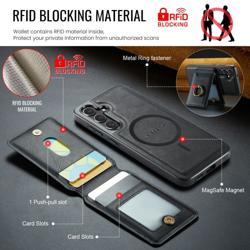 Hülle Für Samsung Galaxy S26 Magking Magnetischer Kartenhalter Und Ring