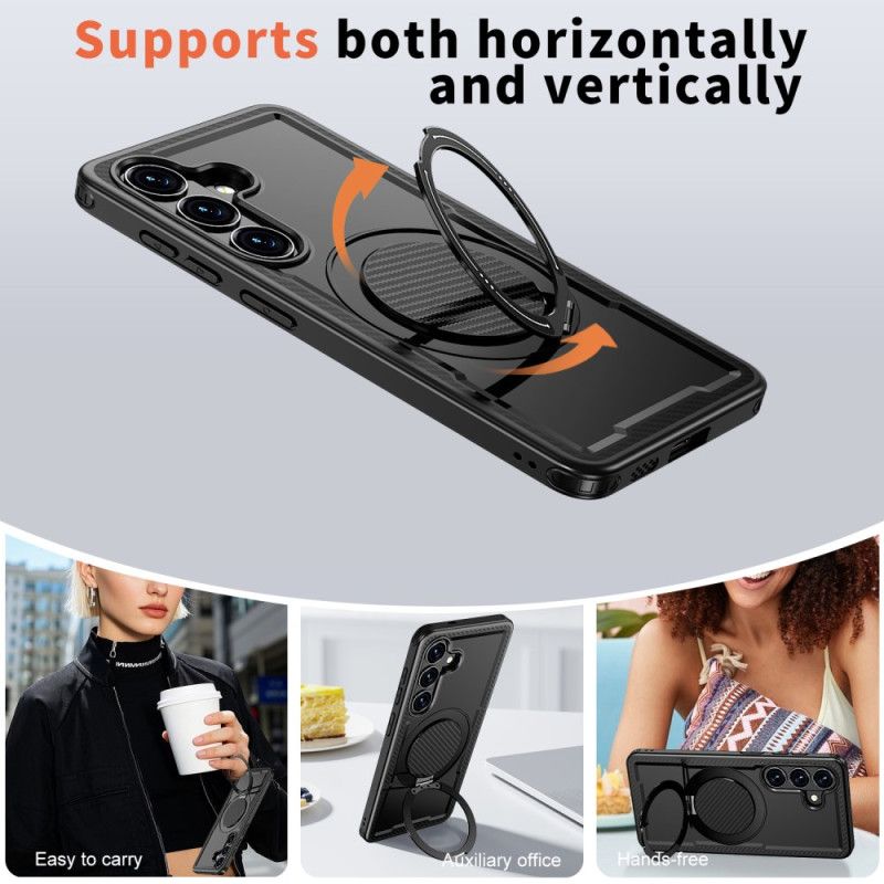 Hülle Für Samsung Galaxy S26 Magnetischer Und Um Drehbarer Ständer
