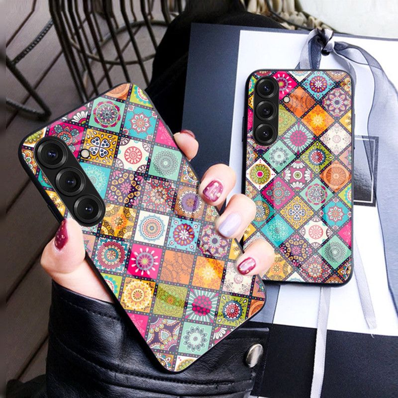 Hülle Für Samsung Galaxy S26 Patchwork-ständer Und -armband