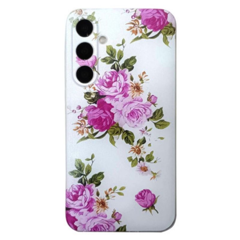 Hülle Für Samsung Galaxy S26 Rosa Blumen