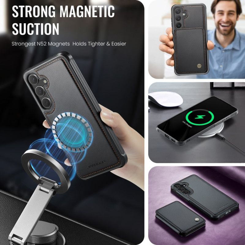 Hülle Samsung Galaxy S26 Jeehood Magnetischer Kartenhalter