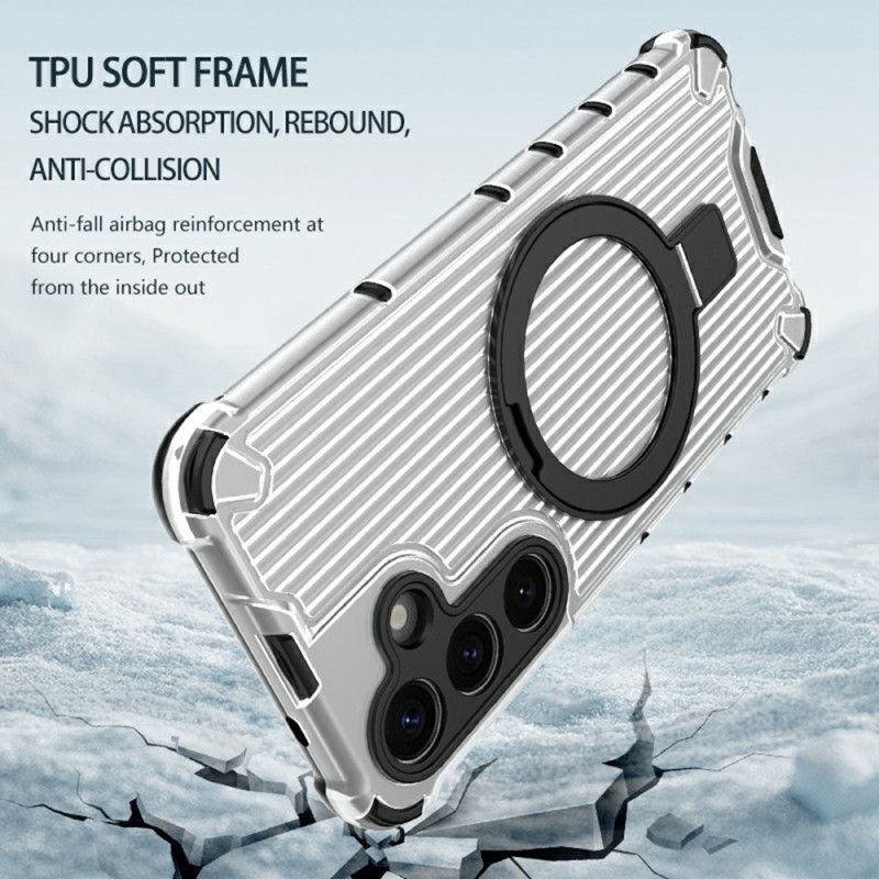 Hülle Samsung Galaxy S26 Magnetische Geldbörse Mit Ständer