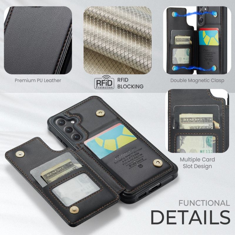 Hülle Samsung Galaxy S26 Rfid-schutz Und 5 Kartenfächer Von Caseme