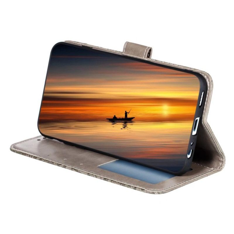 Lederhüllen Für Samsung Galaxy S26 Blumenmuster