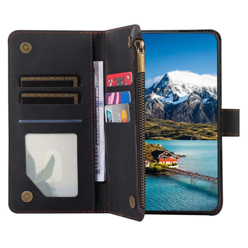 Lederhüllen Für Samsung Galaxy S26 Geldbörse Mit 9 Kartenfächern