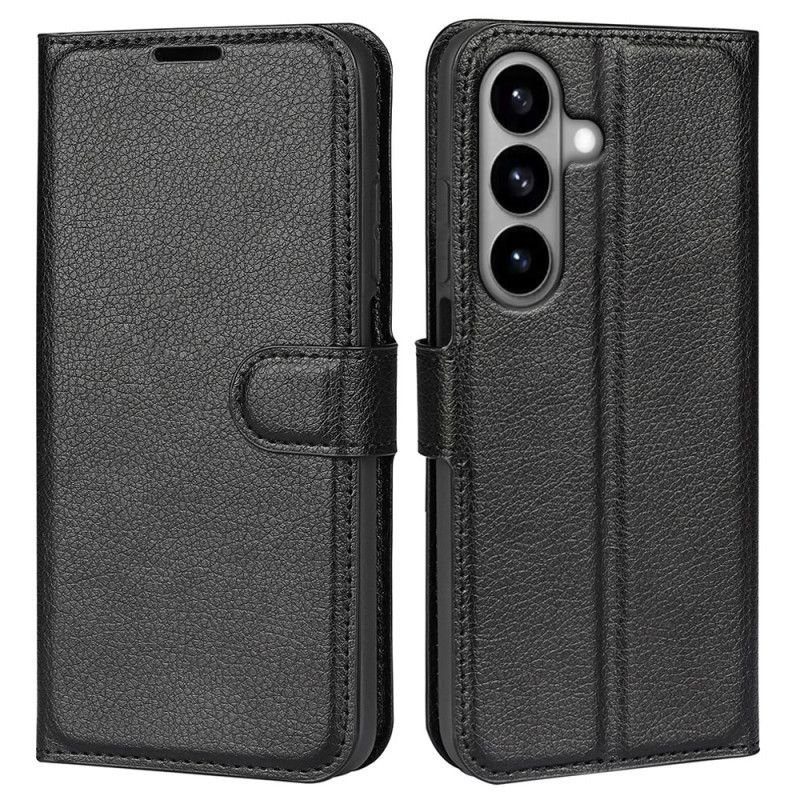 Lederhüllen Für Samsung Galaxy S26 Kunstleder Litschi