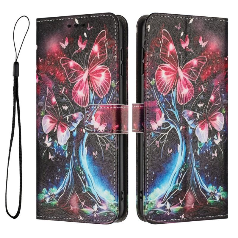 Lederhüllen Für Samsung Galaxy S26 Schmetterlingsbaum