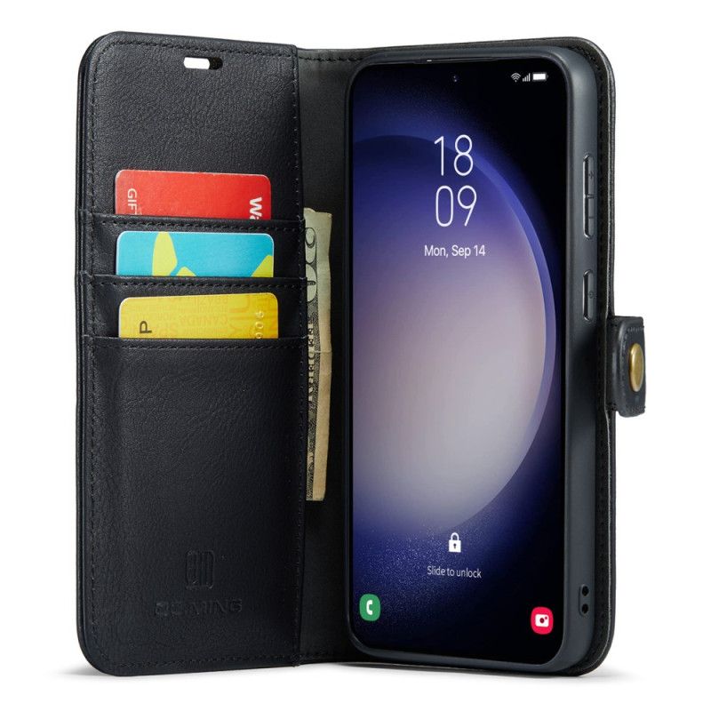 Lederhüllen Samsung Galaxy S26 Abnehmbares Dg.ming Portemonnaie