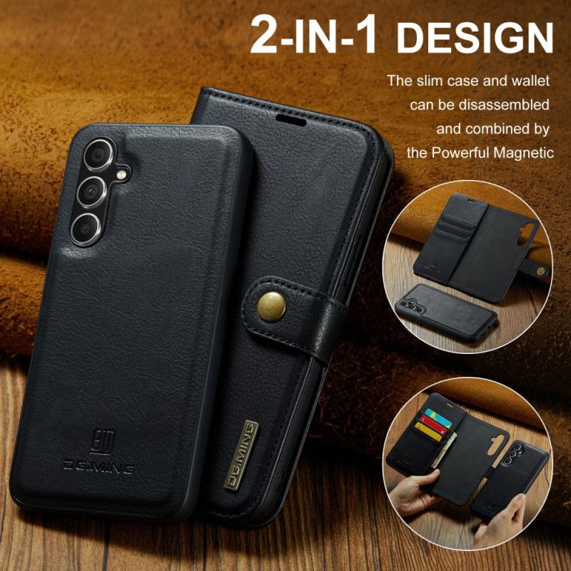 Lederhüllen Samsung Galaxy S26 Abnehmbares Dg.ming Portemonnaie