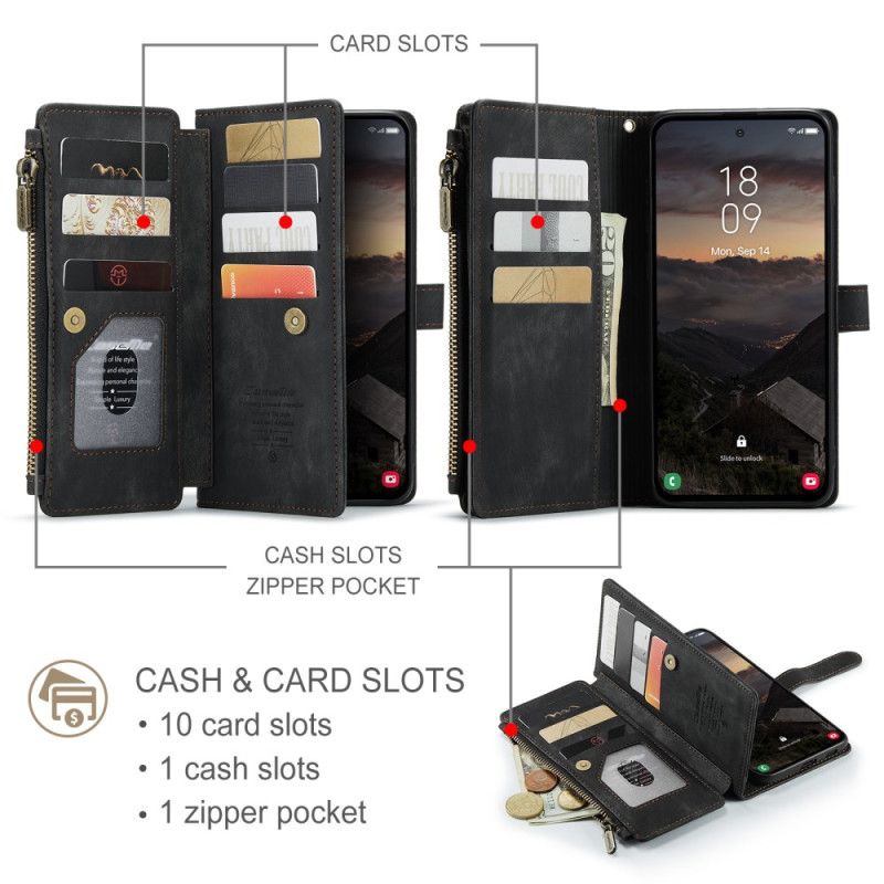 Lederhüllen Samsung Galaxy S26 Caseme Wildlederoptik