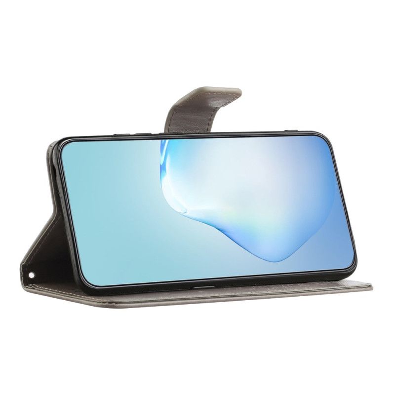 Lederhüllen Samsung Galaxy S26 Handyhülle Eulen- Und Baumdesign