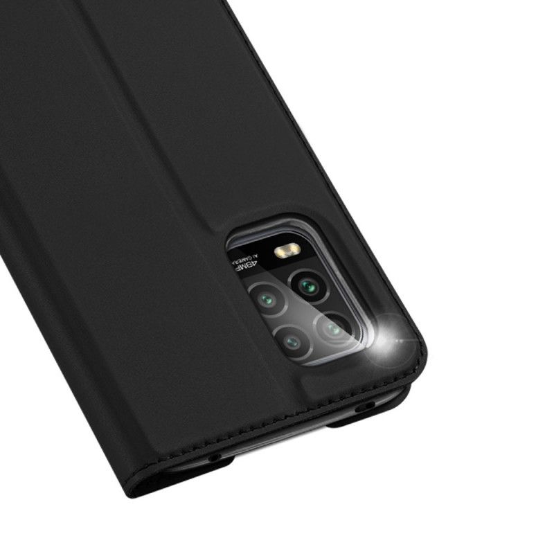 Flip Case Xiaomi Mi 10 Lite Schwarz Pro-Dux-Ducis-Haut