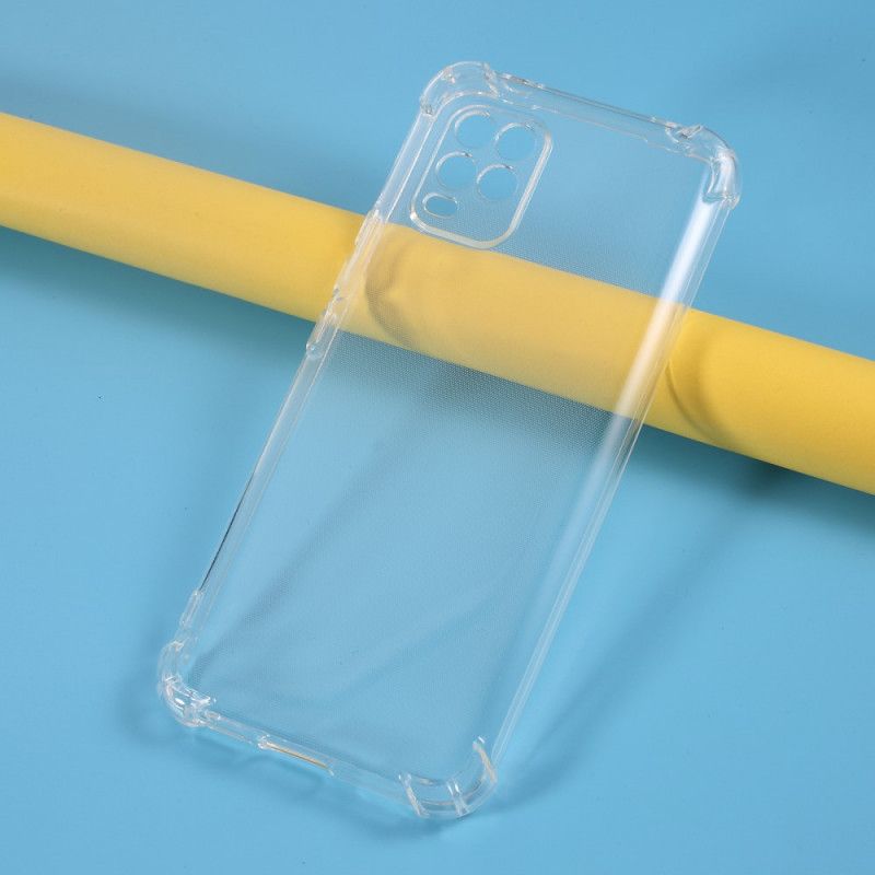 Hülle Für Xiaomi Mi 10 Lite Transparente Verstärkte Ecken