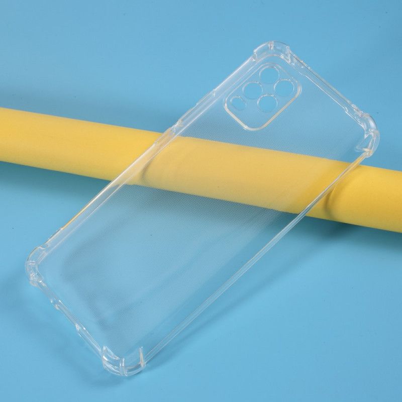 Hülle Für Xiaomi Mi 10 Lite Transparente Verstärkte Ecken