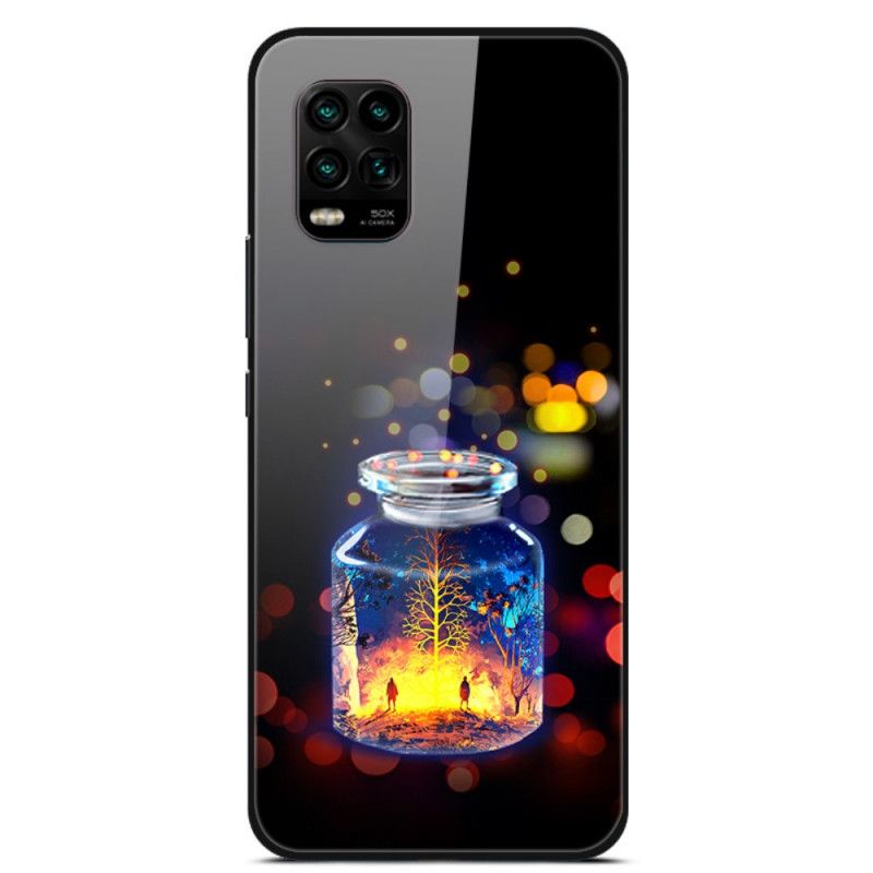 Hülle Für Xiaomi Mi 10 Lite Wunschflasche Aus Gehärtetem Glas