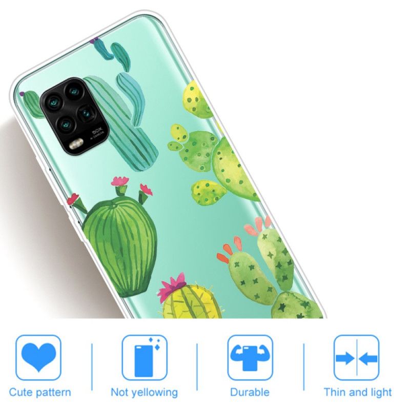 Hülle Xiaomi Mi 10 Lite Aquarellkaktus