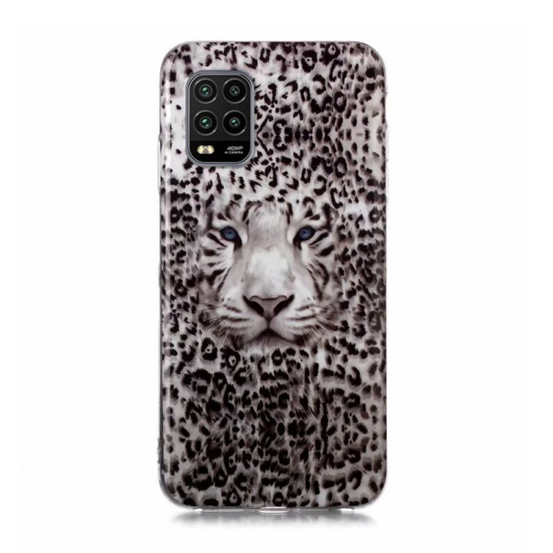 Hülle Xiaomi Mi 10 Lite Fluoreszierender Leopard