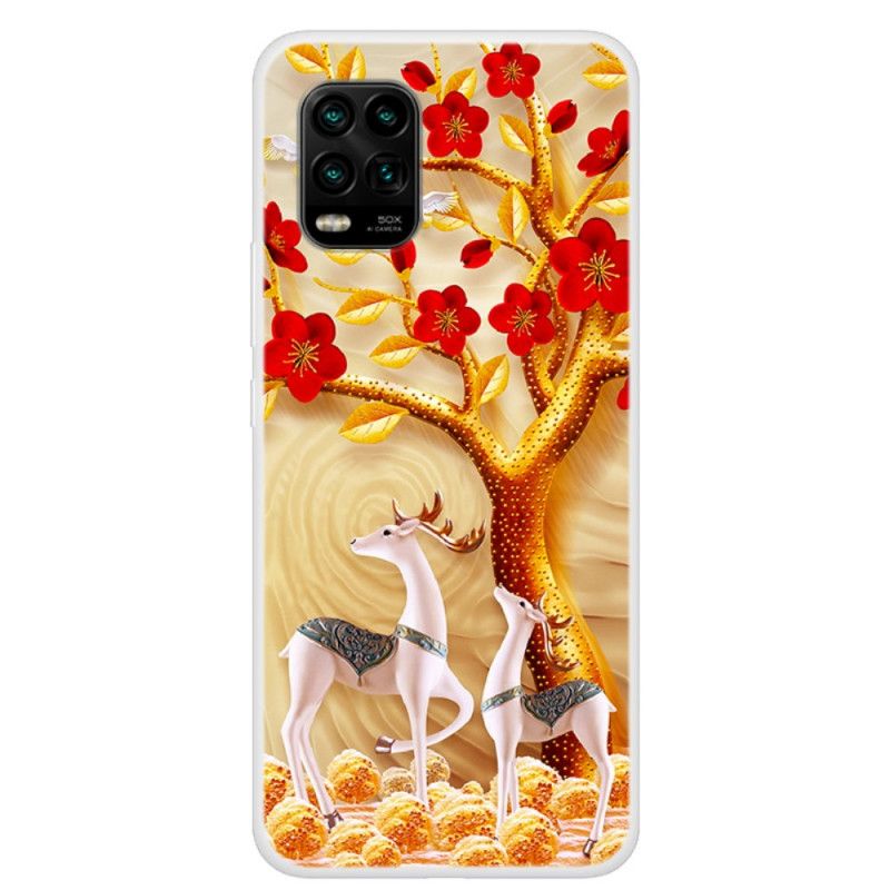 Hülle Xiaomi Mi 10 Lite Goldener Baum