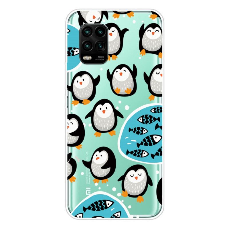 Hülle Xiaomi Mi 10 Lite Handyhülle Pinguine Und Fische