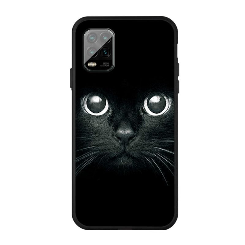 Hülle Xiaomi Mi 10 Lite Katzenaugen