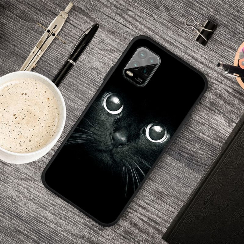 Hülle Xiaomi Mi 10 Lite Katzenaugen