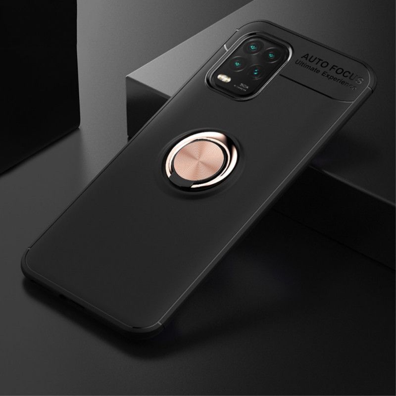 Hülle Xiaomi Mi 10 Lite Schwarz Lenuo-Magnetring