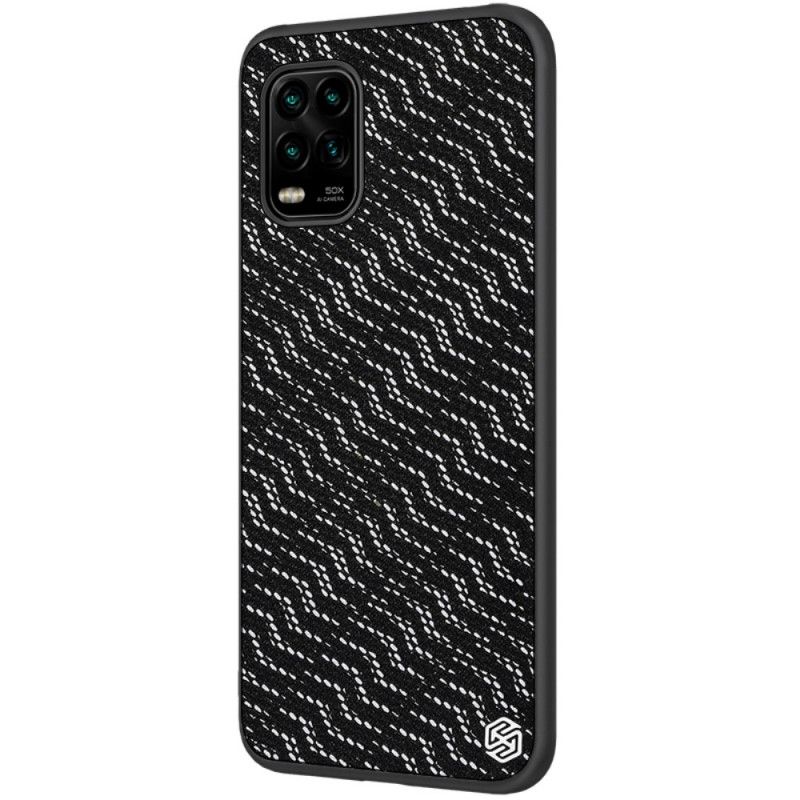 Hülle Xiaomi Mi 10 Lite Schwarz Schillernder Nillkin