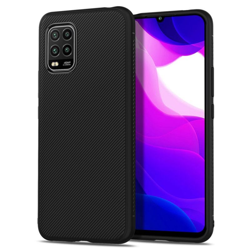 Hülle Xiaomi Mi 10 Lite Schwarz Twill Der Jazzserie