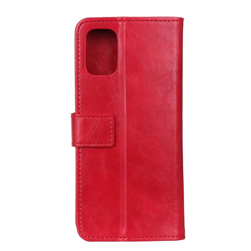 Lederhüllen Xiaomi Mi 10 Lite Rot Khazneh Eleganz Lederstil