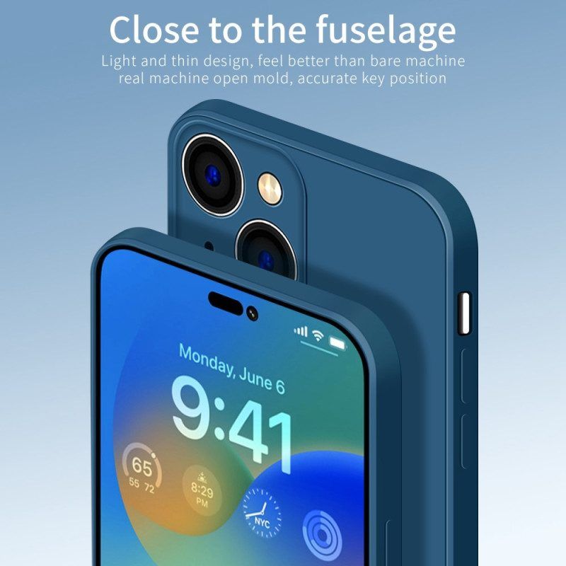 Handyhülle Für iPhone 14 Plus Silikon Pinwuyo