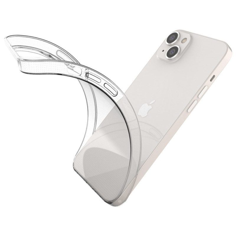 Handyhülle Für iPhone 14 Plus Transparenter Anti-vergilbungsschutz