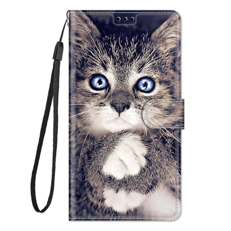 Flip Case Für Xiaomi 12 / 12X Mit Kordel Katzen Katzen Tanga Katzen