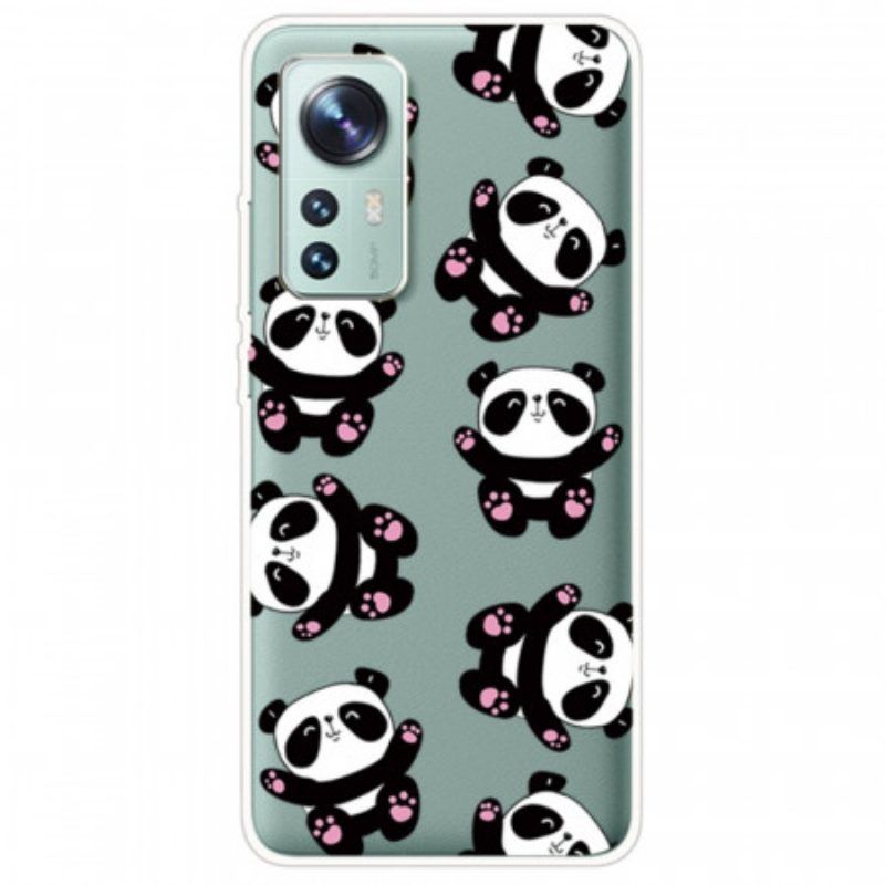 Handyhülle Für Xiaomi 12 / 12X Top Pandas-spaß