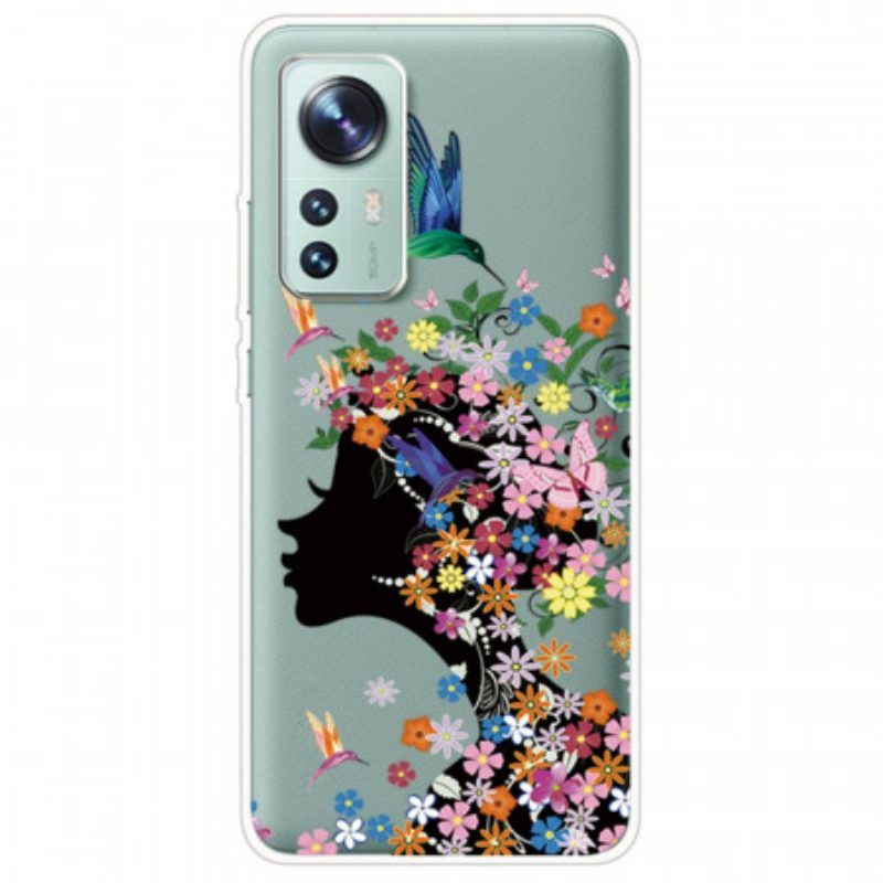 Hülle Für Xiaomi 12 / 12X Hübscher Blumenkopf